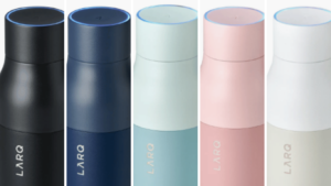 Larq self-cleaning water bottle color options