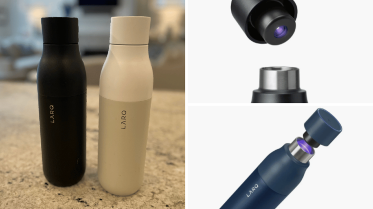 Larq Water Bottle Review | Self-Cleaning