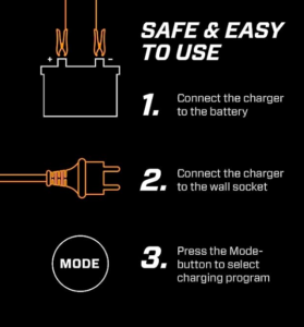How to use trickle charger