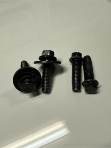 Remove SUV Middle Seat bolts