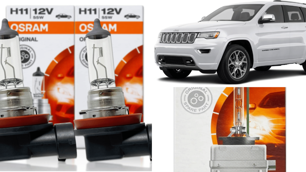 Jeep Grand Cherokee replace headlight